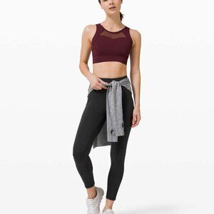 Lululemon invigorate high rise leggings 25” black size 4